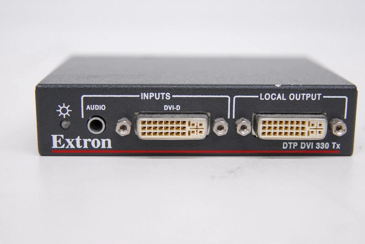 Used Extron DTP DVI 330 Tx Long Distance Transmitter for DVI