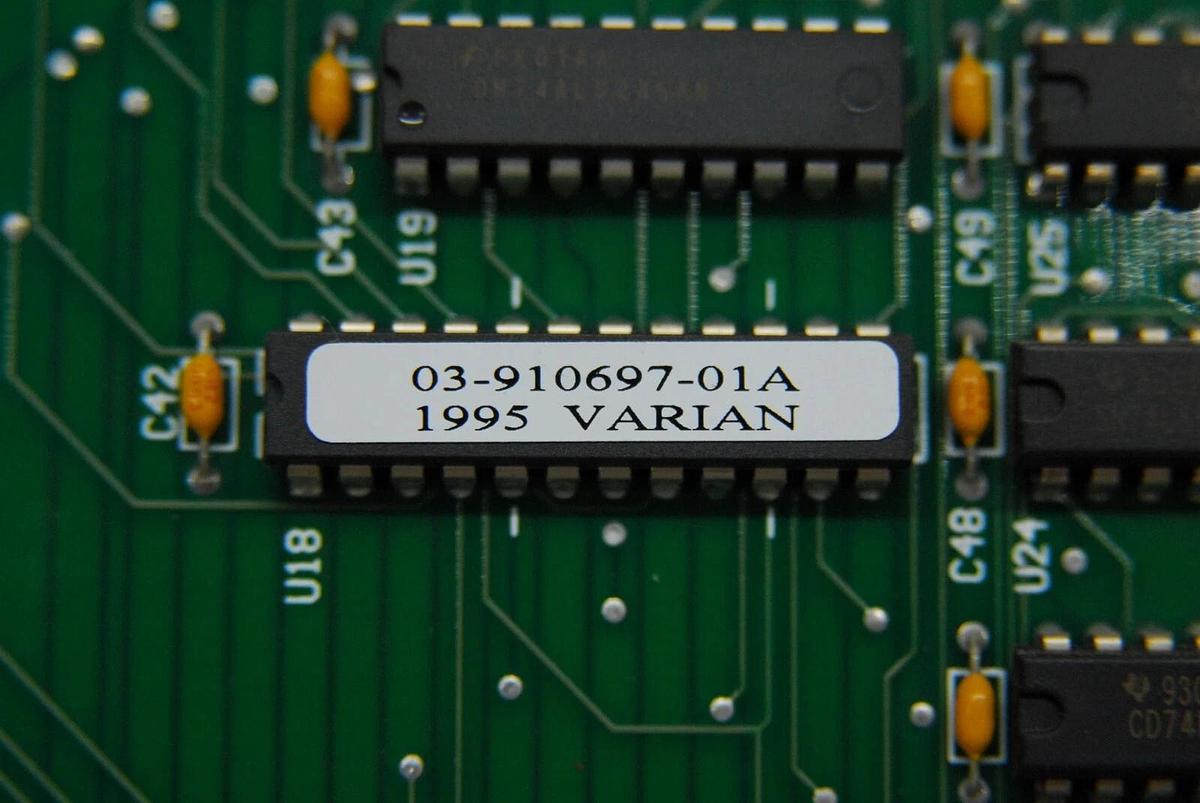 Used Varian SAPWAVE PWA 03-930260-01 Board - ADC Piggyback 03-930266-01 (SATURN 2000)