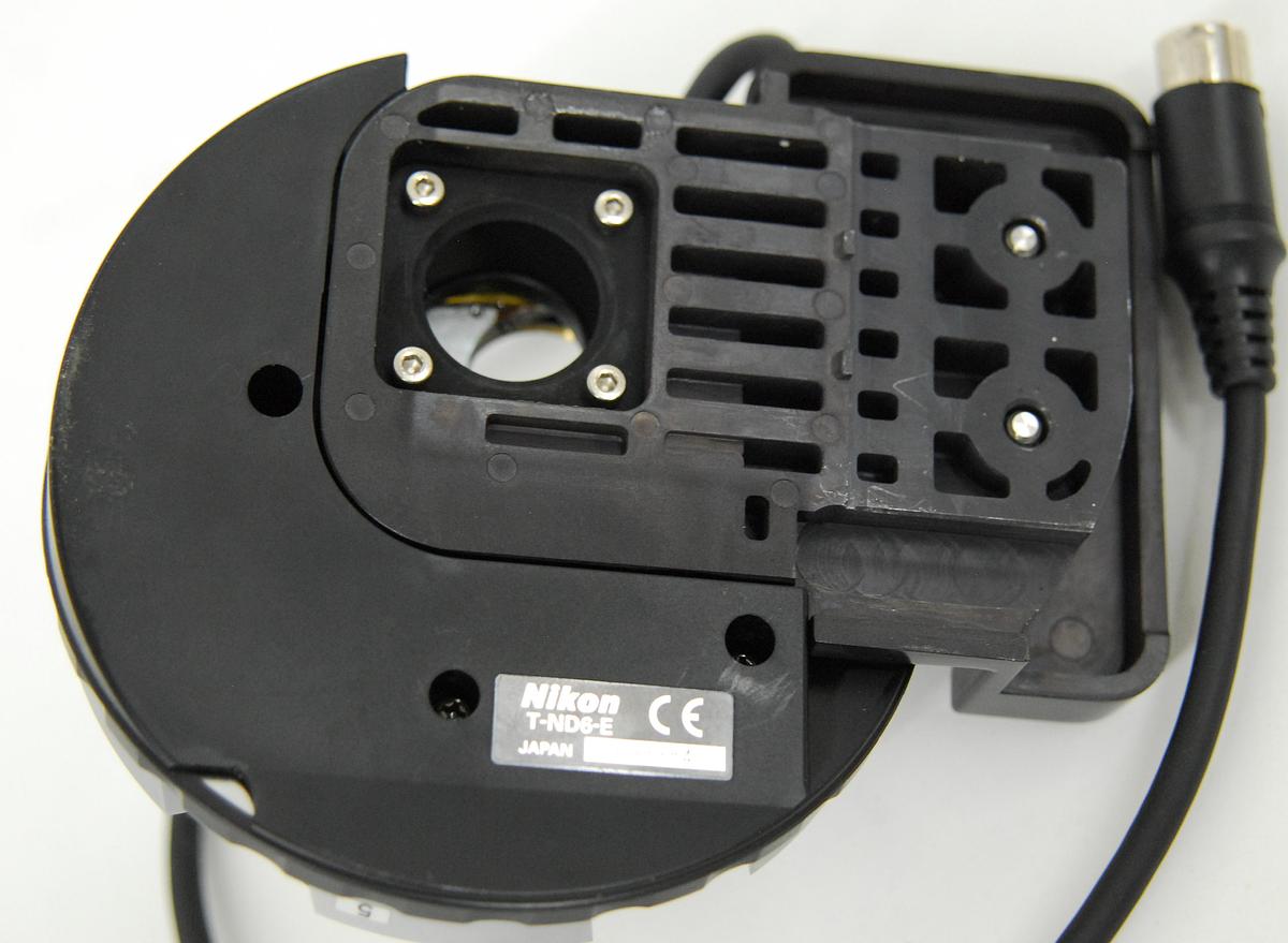 Used Nikon T-ND6-E Microscope Motorized DIC Sextuple Nosepiece (TE2000) - Read Description