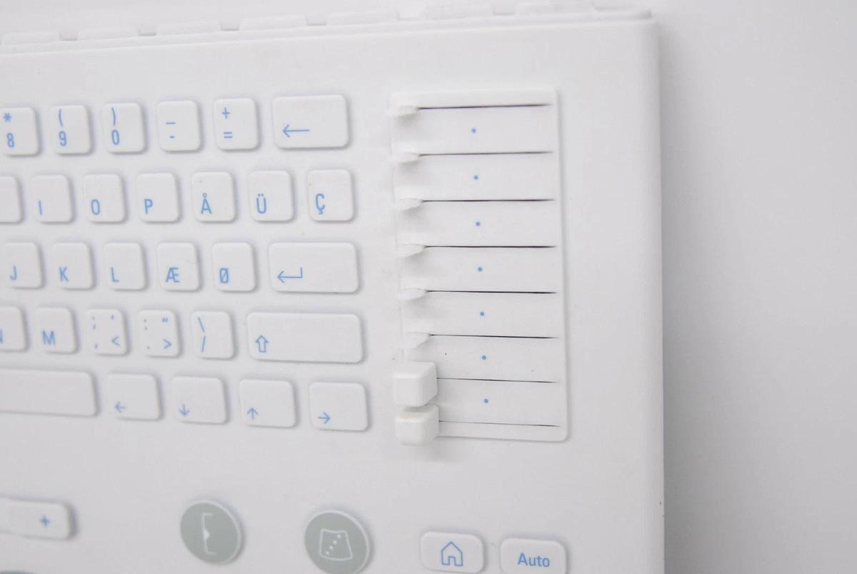 Used BK Medical NP0182 Keyboard and Trackball - Flex Focus Ultrasound