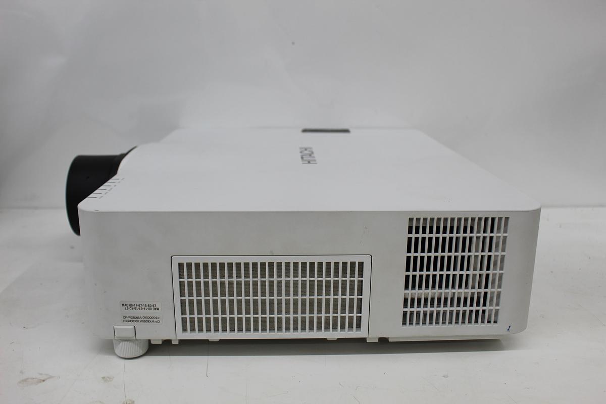 Used Hitachi CP-WX8255A 5500 Lumens WXGA 3LCD Projector HDMI 830 Hours