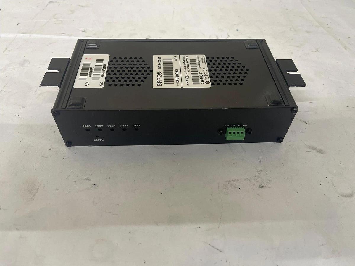 Used Barco NGS-D101 / Antrica ANT-4000EB HD Video Encoder W/ Power Adapter