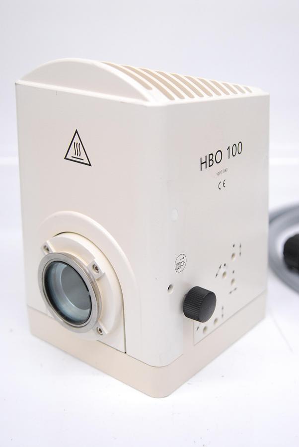 Used Zeiss LEJ FluoArc 001.26C Power Supply 400.26A Console HBO 100 Lamp Housing