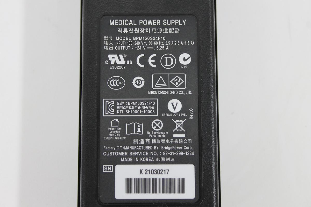 Used BridgePower BPM150S24F10 Medical Power Supply