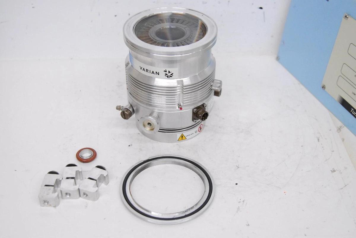 Used Varian TV 150HT Turbomolecular Pump Turbo-V MacroTorr W/ 9699535 Controller