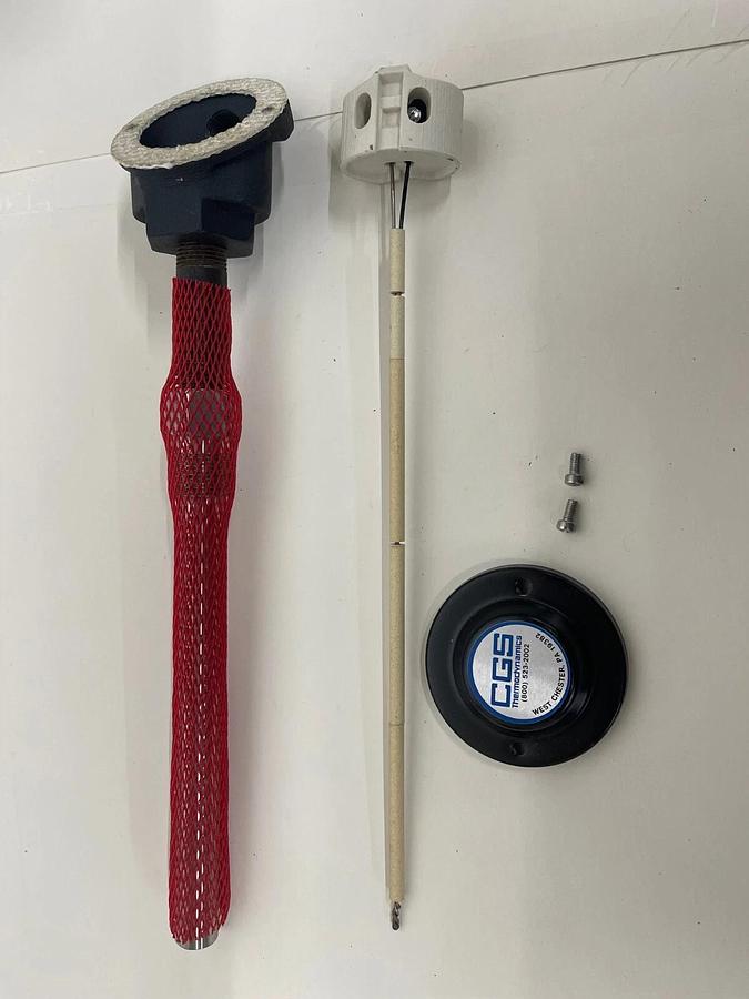 Used CGS Thermodynamics 9T-S3-7-S4-8-N-2-T-GH Temperature Probes - Lot of 3