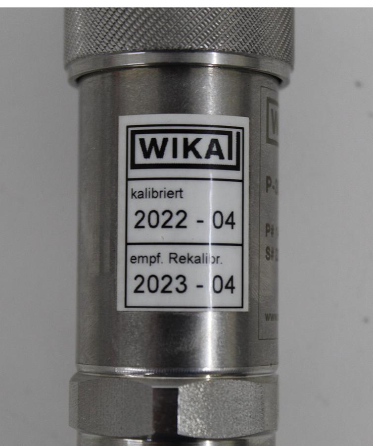 Used WIKA P-30 14039617 Precision Absolute Pressure Transducer 0-30 PSIA 0-10V