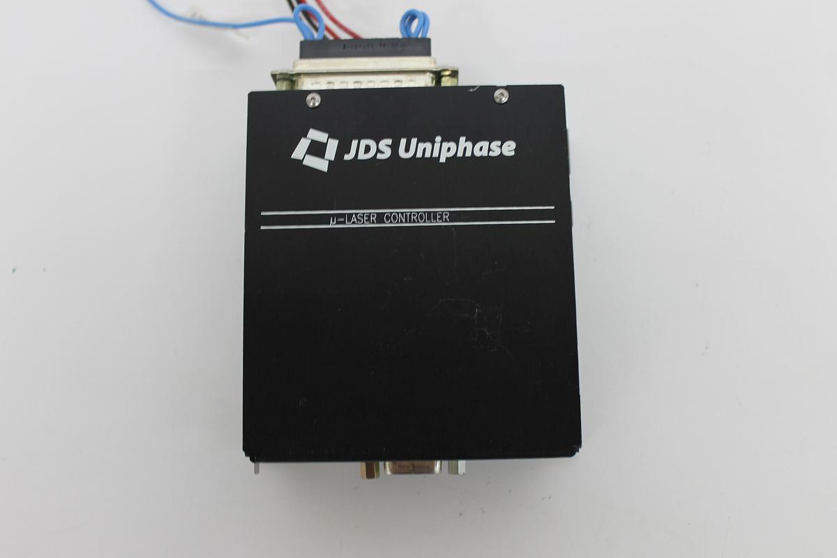 Used Uniphase 4601-015 uGreen-SLM Laser w/ Controller and Cable for Bio Rad Molecular Imager FX