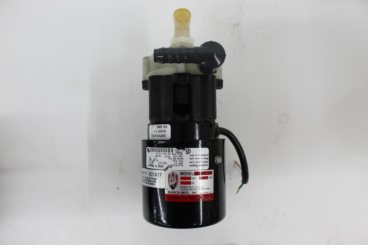 Used March MFG AC-3C-MD 1/15HP Pump 115V 3000 RPM