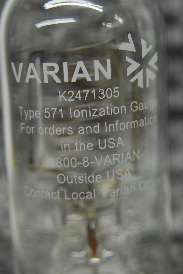Used Varian K2471305 Type 571 Ionization Gauge Tube