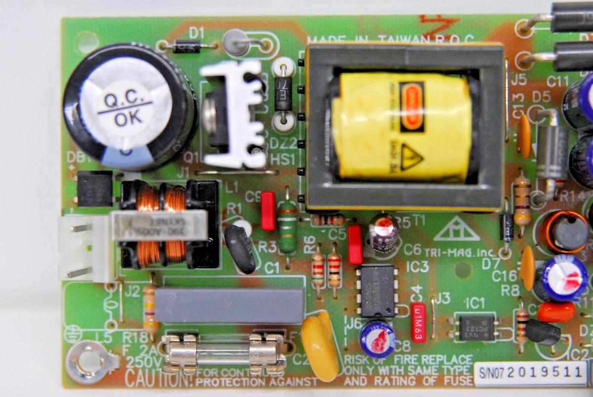 Used Tri-Mag UV430-1 SKYNET 850-903X-1 Triple-Output Power Supply (+5V,+12V, -12V)