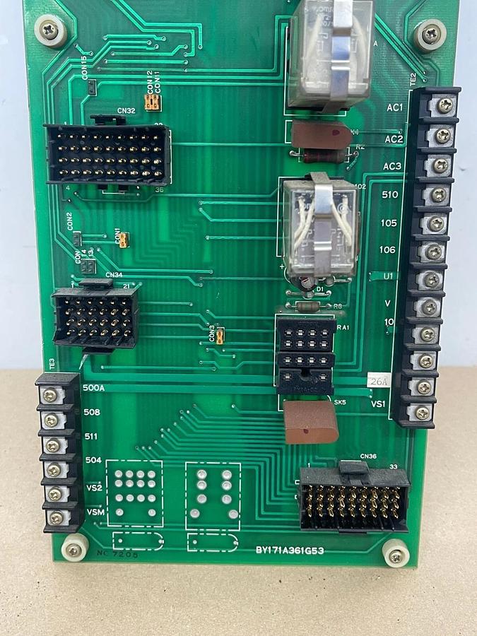 Used Mitsubishi BY171A361G53 WXPA-02-DWC Board (DWC200H EDM)