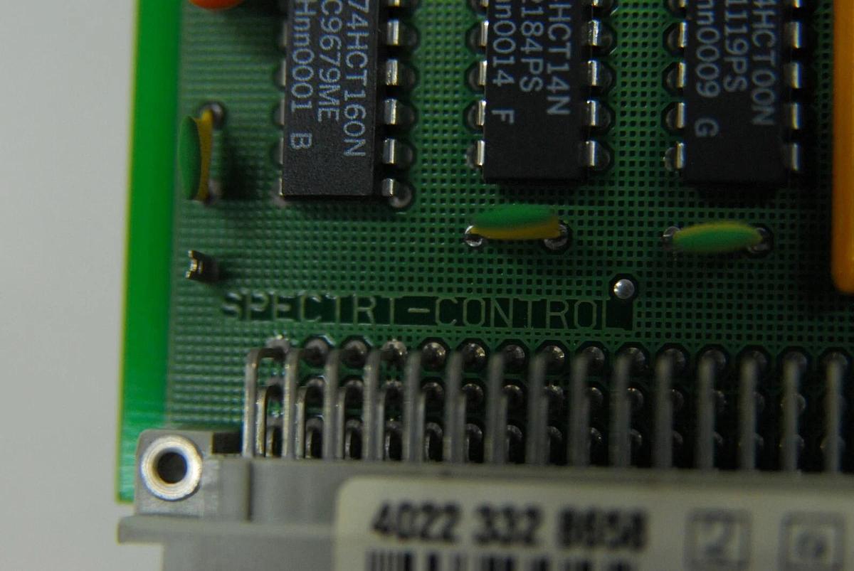 Used Philips 4022 332 86580 SPECTRA 2-CNTR. Module Card - PW2540 vrc Sample Changer