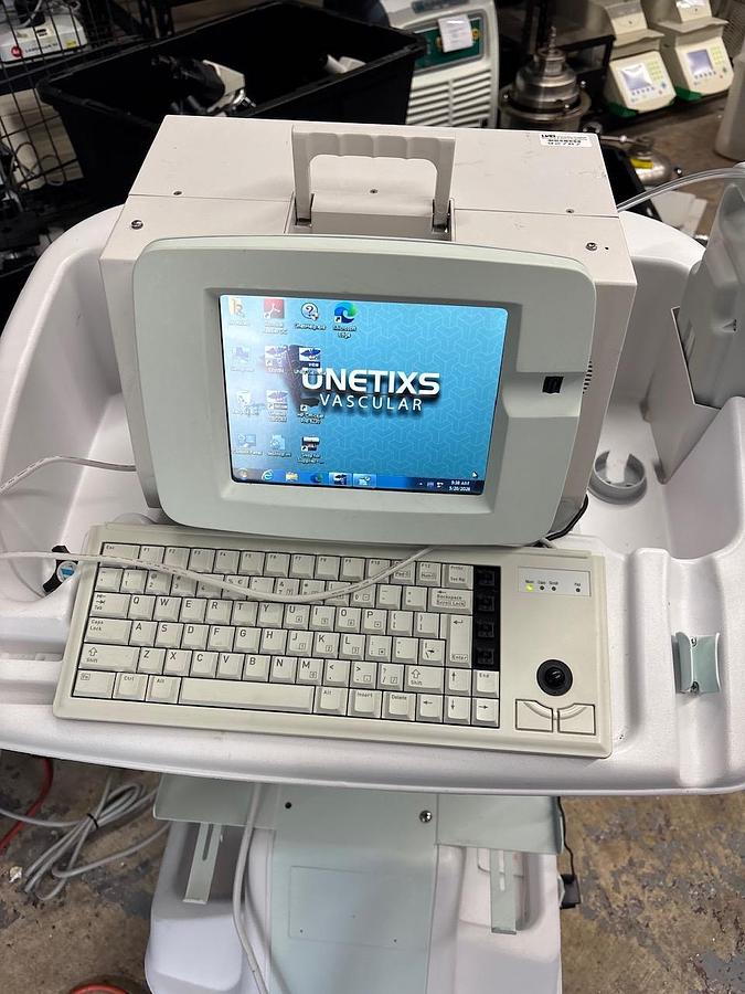 Used Unetixs Vascular Multilab Series 2-CP Peripheral Vascular Diagnostic System 11996-0000-01