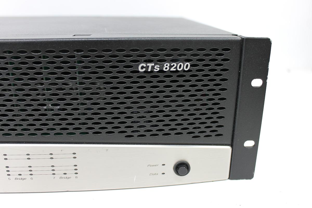 Used Crown 8 Channel Solid State Amplifier GCTS8200A