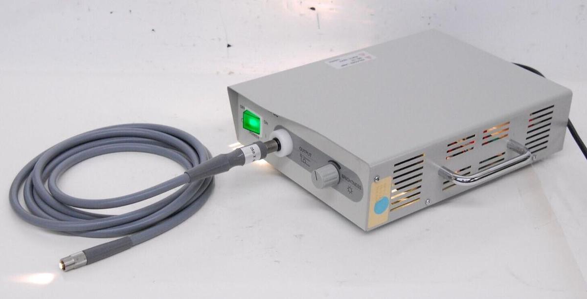 Used Olympus CLH-SC Halogen Light Source w/ O5.0x10.0ST Gray Light Guide