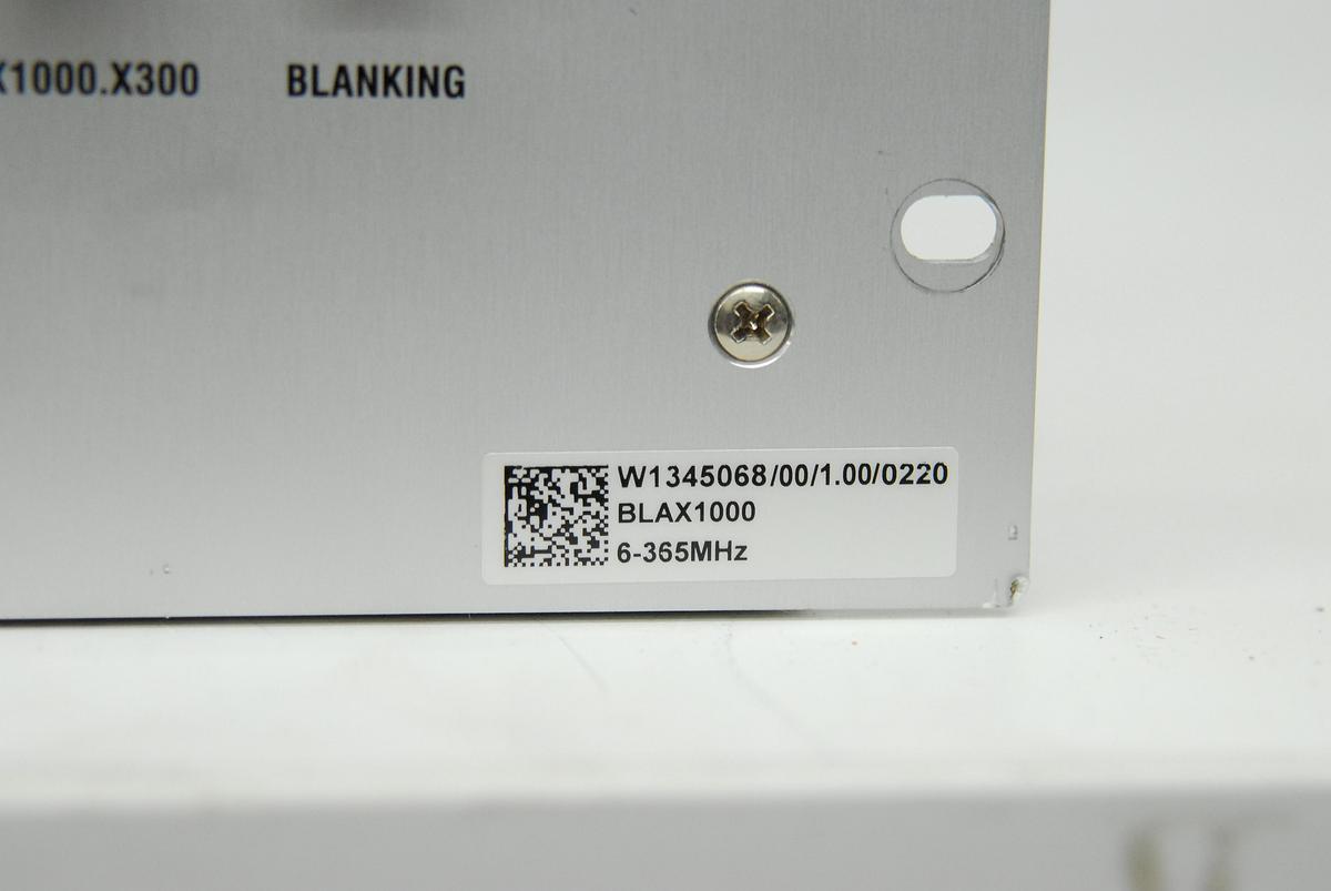 Used Bruker BLAX1000 6-365MHz High-Power Broadband Linear Pulse Amplifier - BioSpin