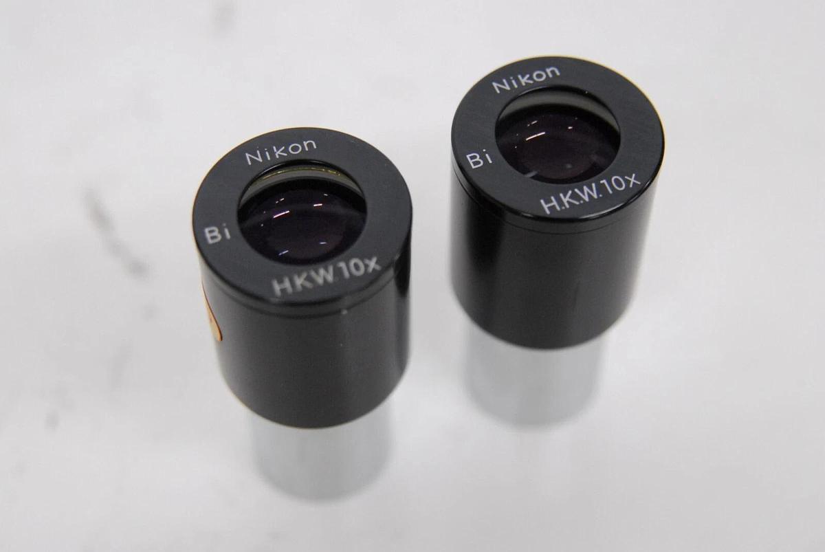 Used Nikon S-KT SKT Microscope Head B w/ 2 HK W10x Eyepieces