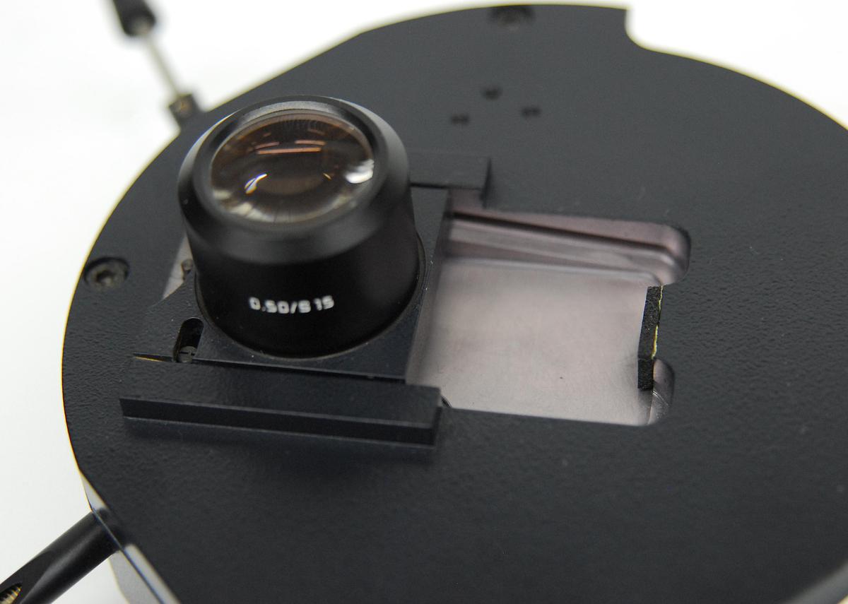 Used Leica 551062 Phase Contrast Condenser W/ C Plan 10x Objective (DMLB)