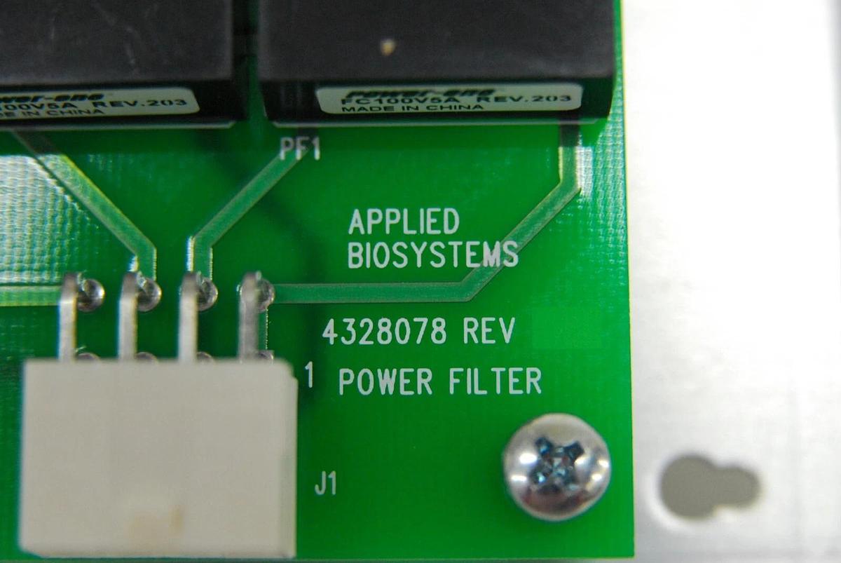 Used Applied Biosystems 4328078 Power Filter (ABI 7000 PCR)