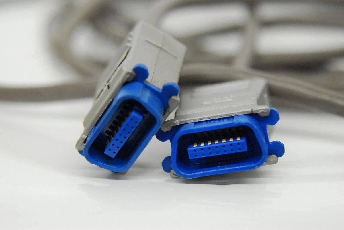 Used Jeol DR1 Cable - JEM-1230 TEM Electron Microscope