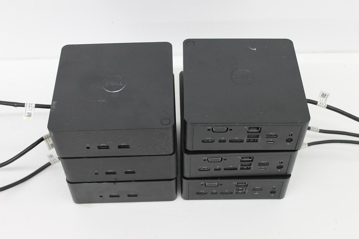 Used Dell K16A K16A001 Thunderbolt Docking Station - LOT OF 6