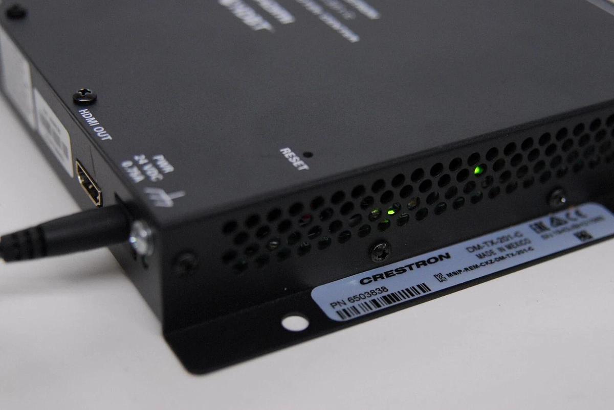 Used Crestron DM-TX-201-C DM Computer Center DigitalMedia 8G+ Transmitter 201