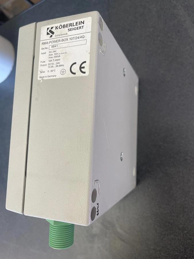 Used KOBERLEIN SEIGERT RMA-POWER-BOX 107/24/4Q ( RMA POWER BOX 107244Q )