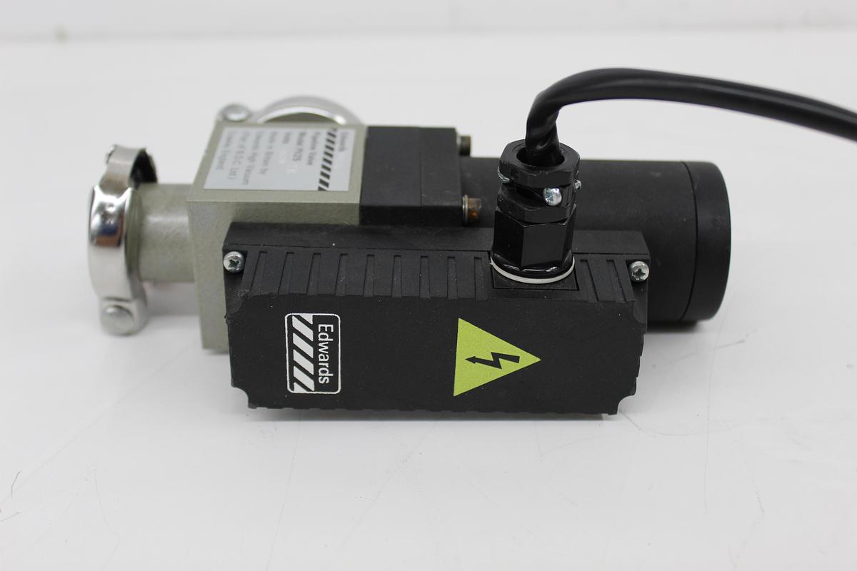 Used Edwards PV25EK Solenoid Vacuum Pipeline Isolation Valve NW25 KF25