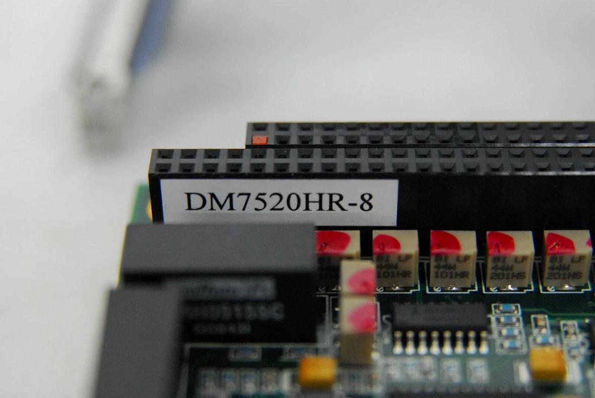 Used RTD Embedded Technologies DM7520HR-8 PC-104+ 12-Bit Analog I/O DAQ Module