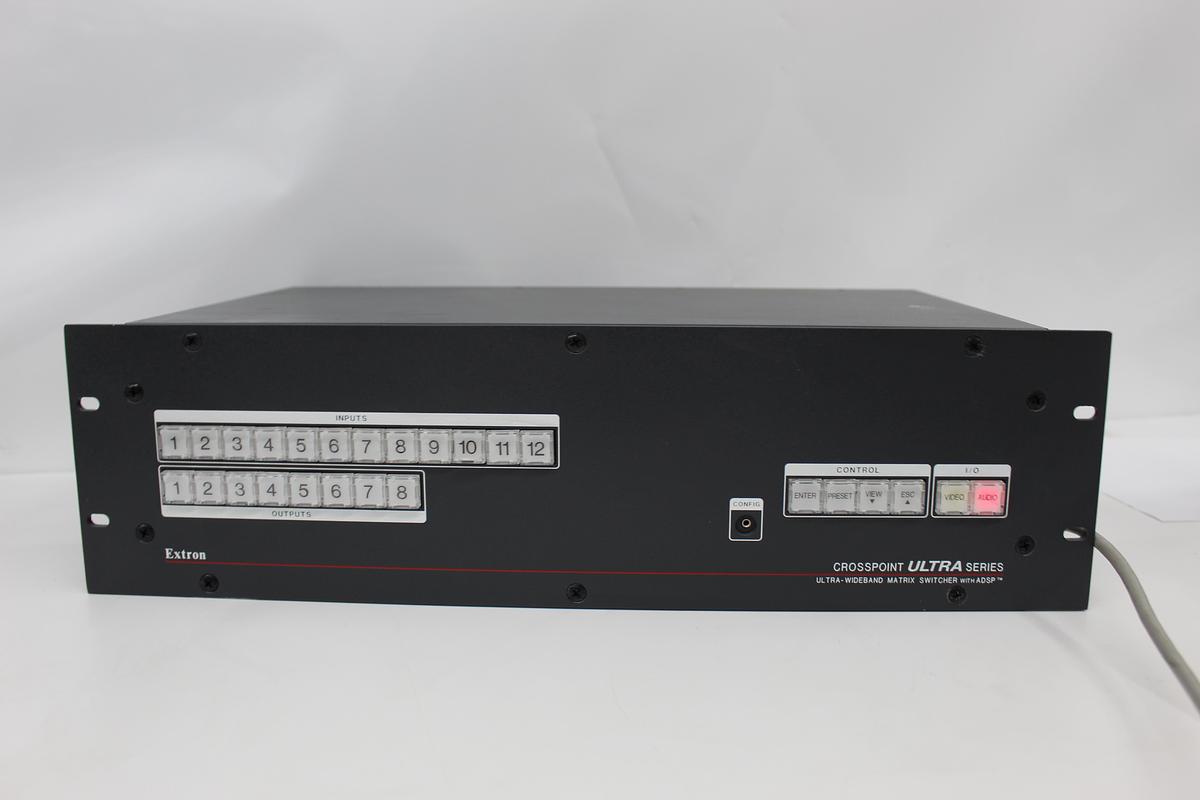 Used Extron CrossPoint Ultra 88 Series Ultra-Wideband Matrix Switcher w/ADSP