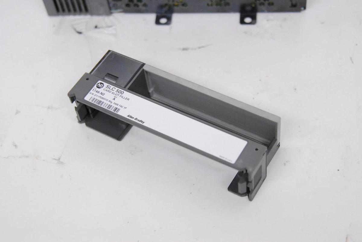 Used AB SLC 500 1746-A4 4-Slot Rack, 1747-L511 CPU, 1746-IA16, 1746-OW16, 1746-P1