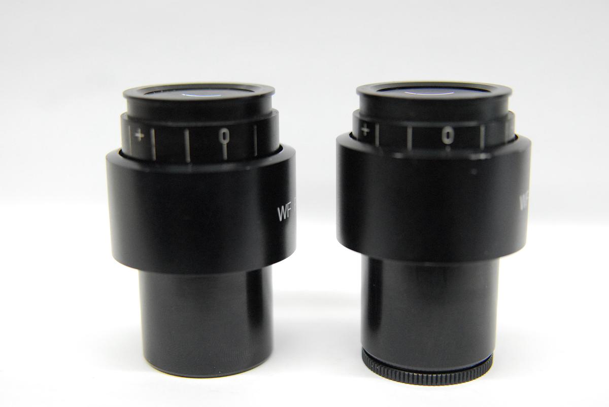 Used WF PL10X/22 Wide-Field Plan 10x/22 30mm Tube Eyepiece Set