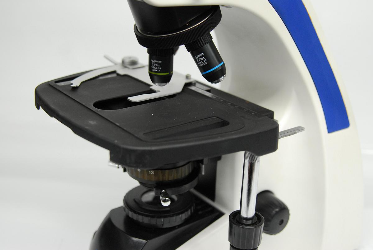 Used Walter Binocular Compound Microscope 4/10/40x Objectives - AmScope T720 Style