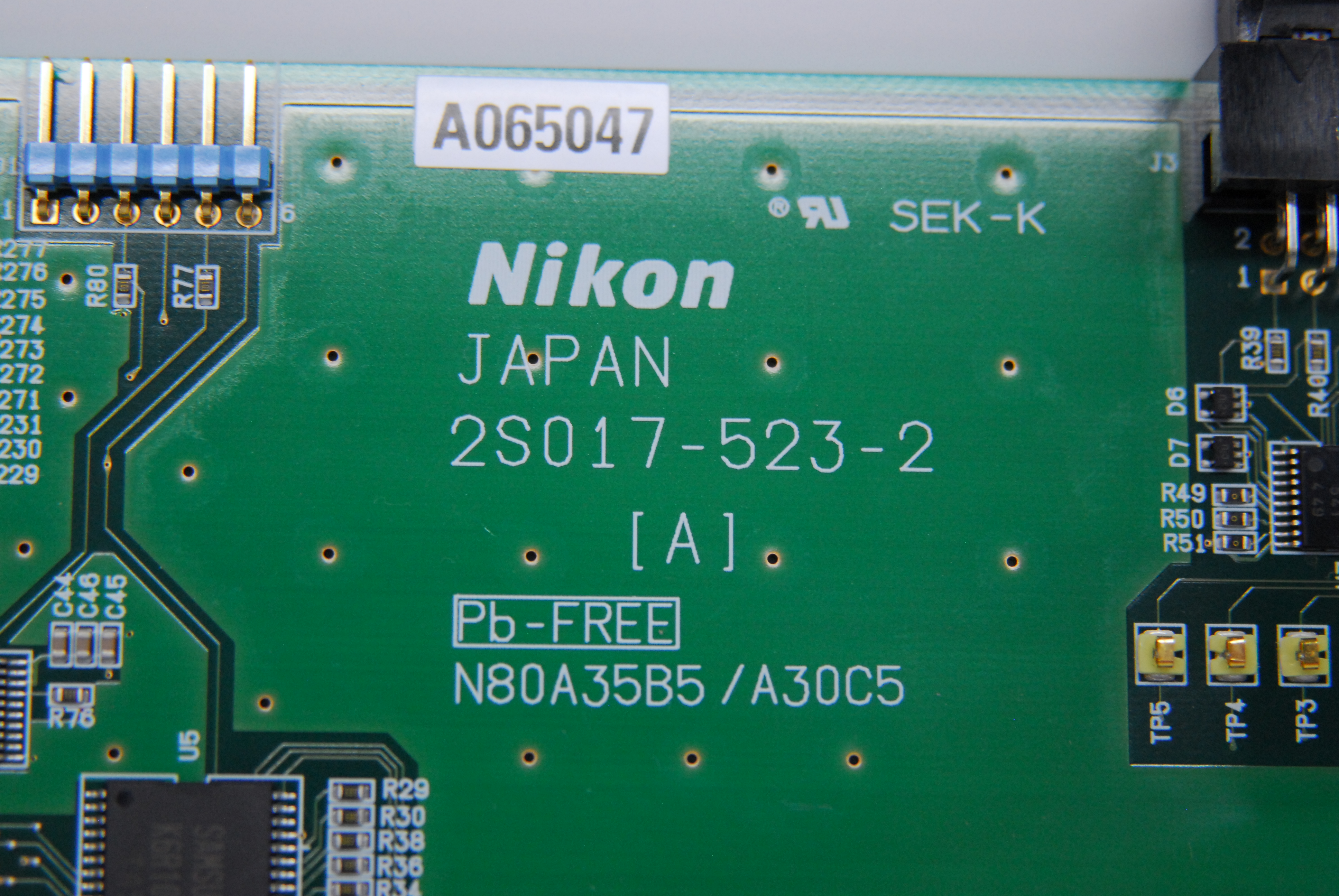 Used Nikon 2S017-523-2 Laser Interface Control Board - D-Eclipse C1
