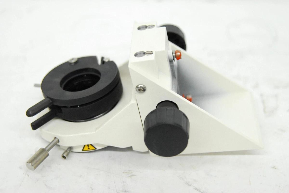 Used Zeiss 1016-201 Condenser Substage W/ 1121-813 Rotatable Polarizer D - Axiovert