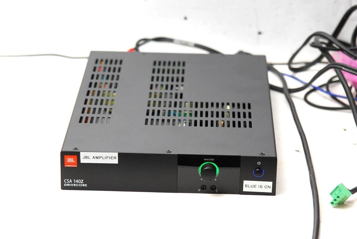 Used JBL CSA 140Z 40W 70/100V Power Amplifier - Used In Box