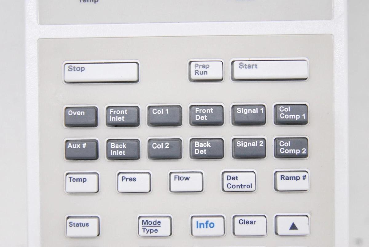 Used Agilent G1530-80000 NA204SD01BA Screen W/ G1575-40100 Keypad (6890N G1540N GC)