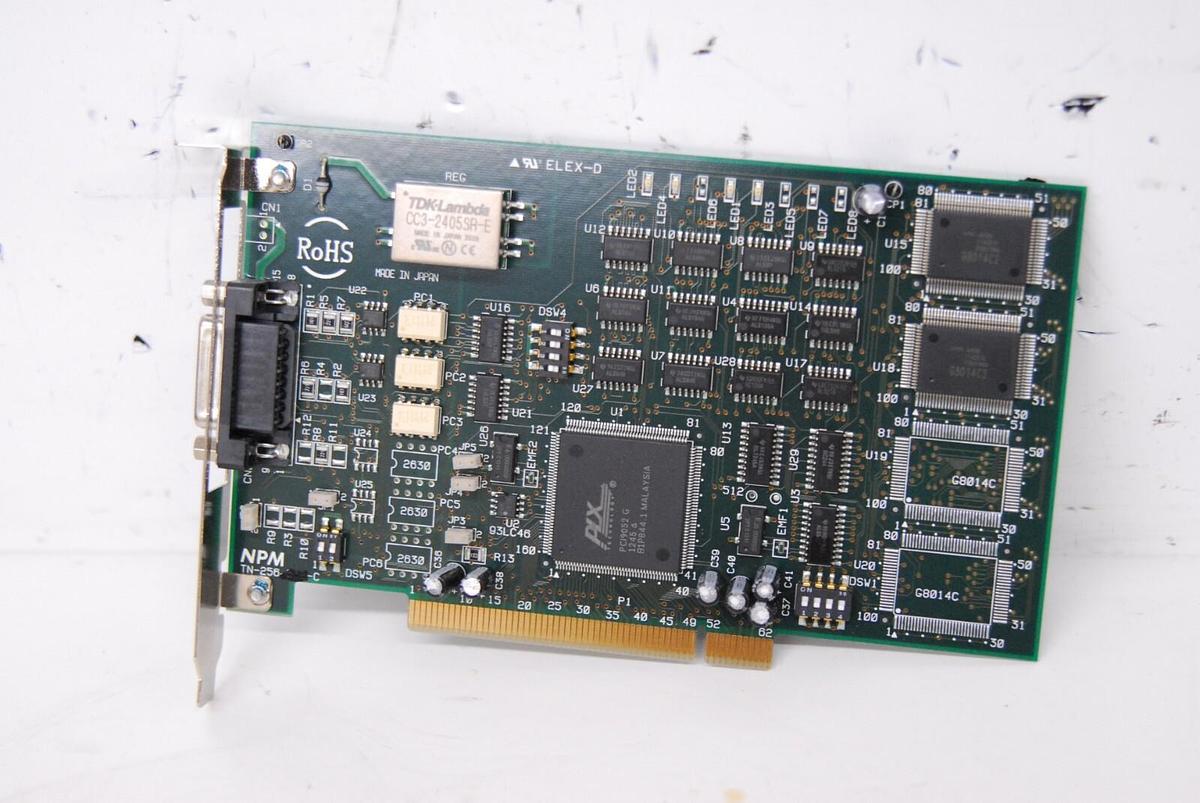 Used NPM TN-256 ELEX-D Capture Card W/ TDK CC3-2405SR-E Converter (MagNA Pure LC 2.0)