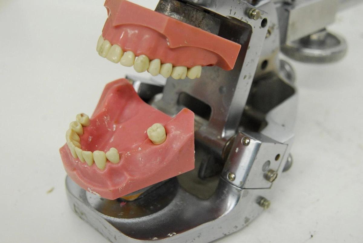 Used Hanau Varsity Manikin Dental Articulator PAT 1682904