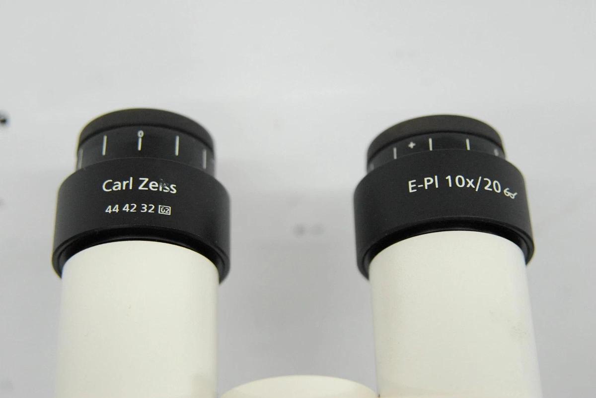 Used Zeiss Axiolab A Microscope W/ Reflective-Light Illuminator H, Epiplan Objectives