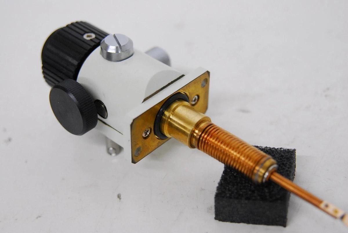 Used JEOL Condenser Lens Aperture Assembly from JEOL JEM 1230 TEM Electron Microscope