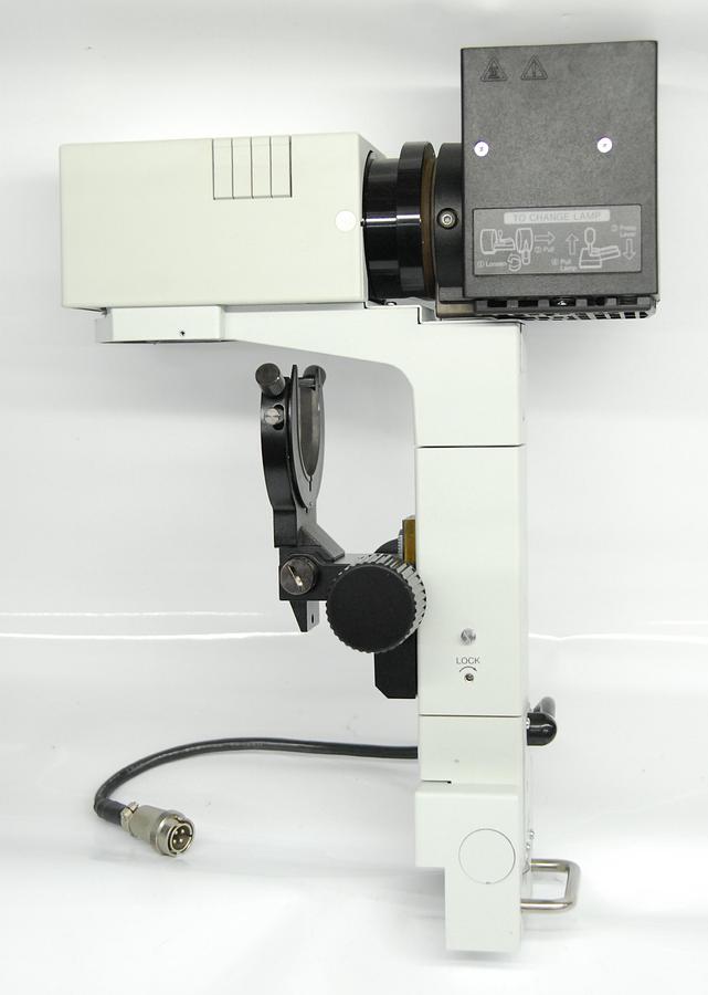 Used Olympus IX-ILL100LH Illumination Column Arm W/ Lamp, Filters (IX70)