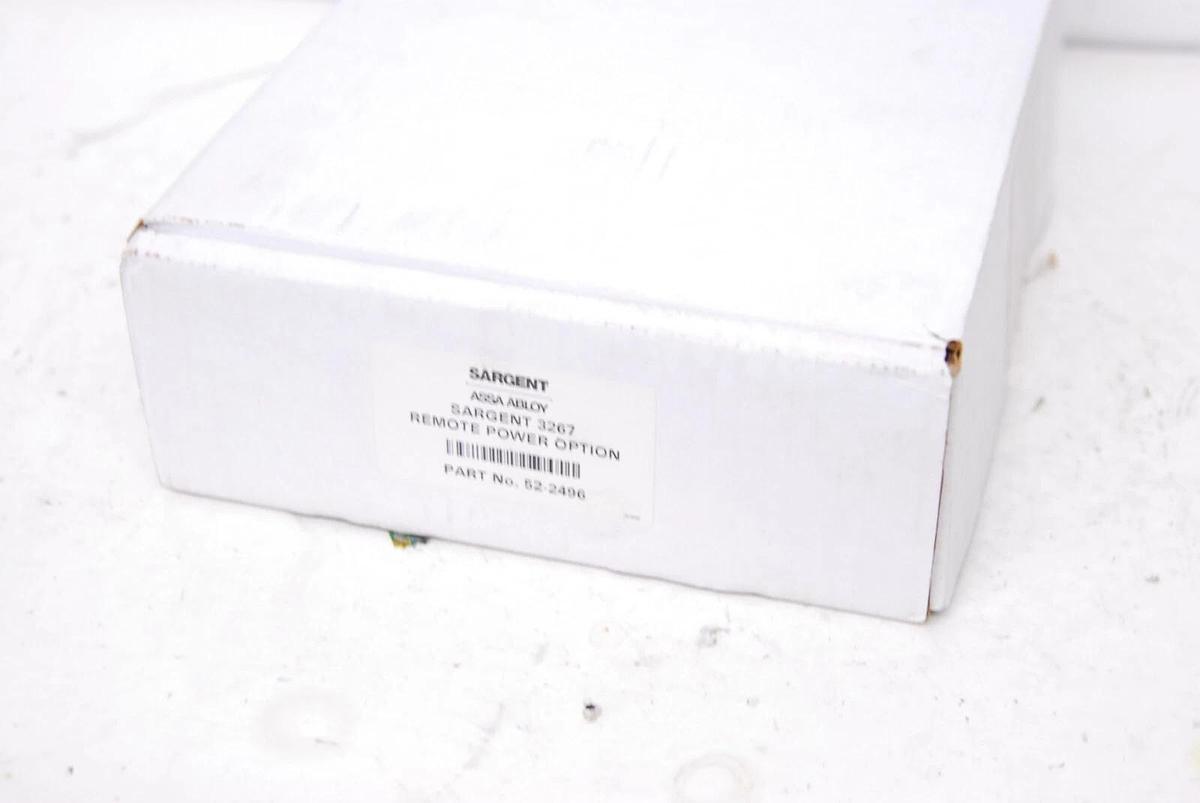 SARGENT 3267 Remote Power Supply Option/Control 52-2496 *New Open Box*