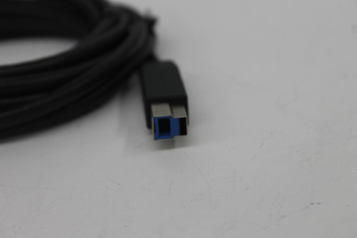 Used TRIPP LITE U322-010-BK 10-Feet USB 3.0 A to B Cable, Black LOT OF 3