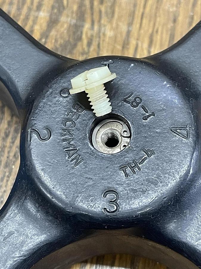 Used Beckman Th-4 Centrifuge Rotor w/ 4 Buckets and Inserts