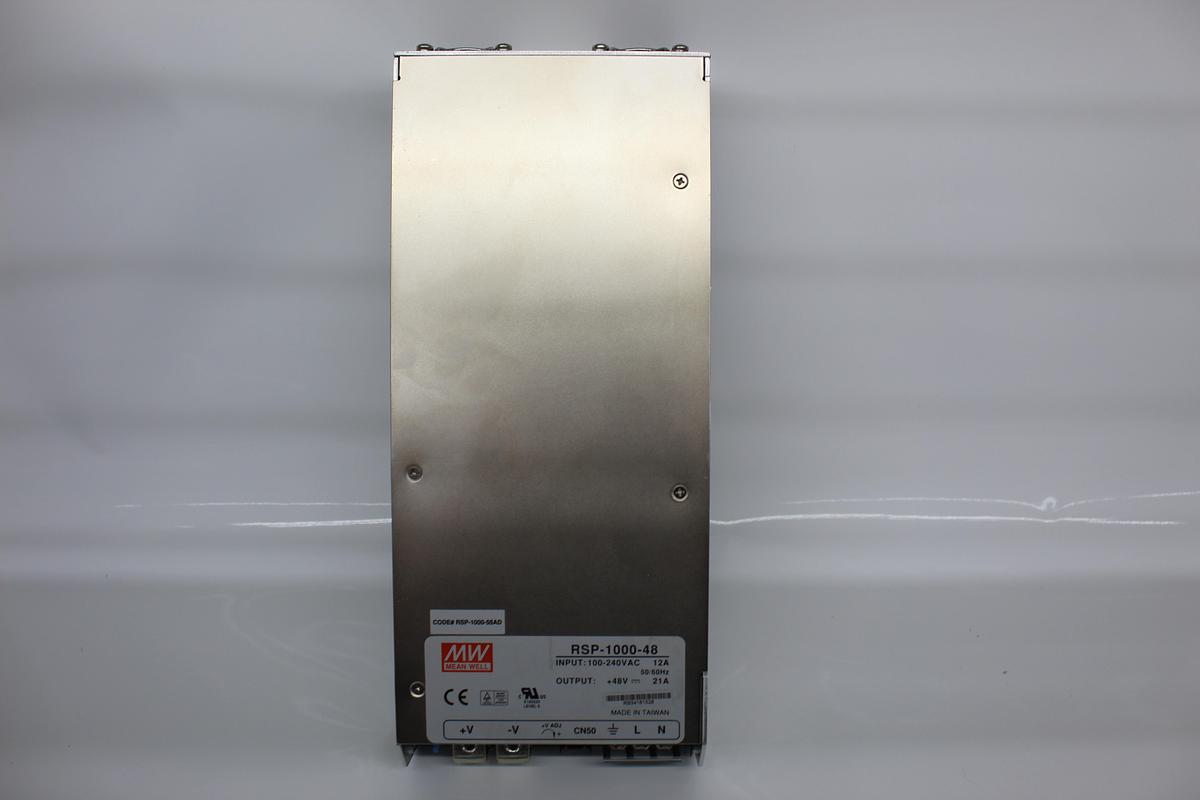 Used Mean Well RSP-1000-48 48V 21A 1000W Switching Power Supply