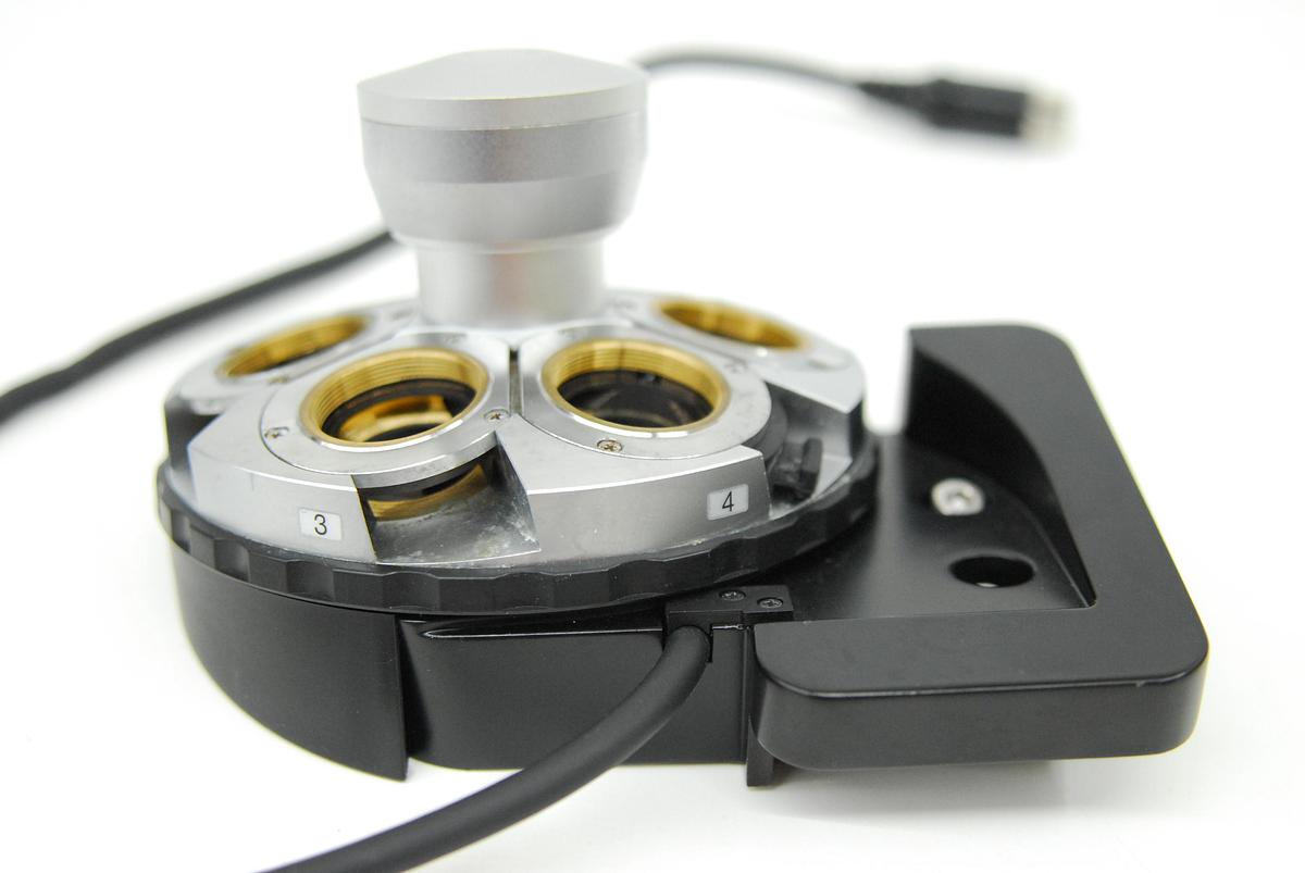 Used Nikon T-ND6-E Microscope Motorized DIC Sextuple Nosepiece (TE2000) - Read Description