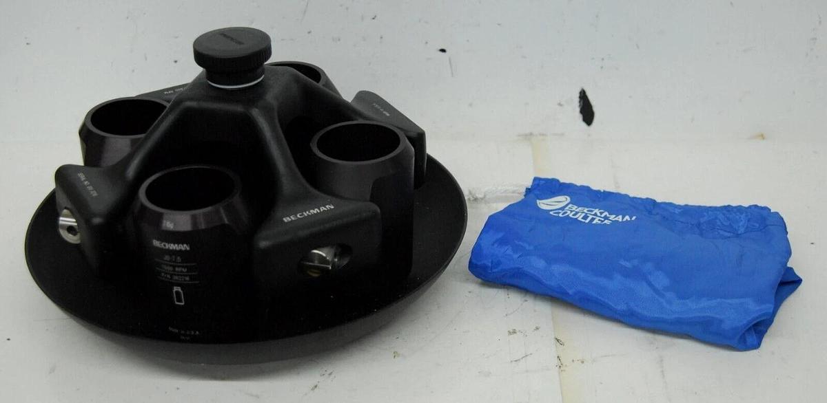 Beckman JS-7.5 Swing Bucket Rotor 7500RPM W/ 715g 362216 Buckets