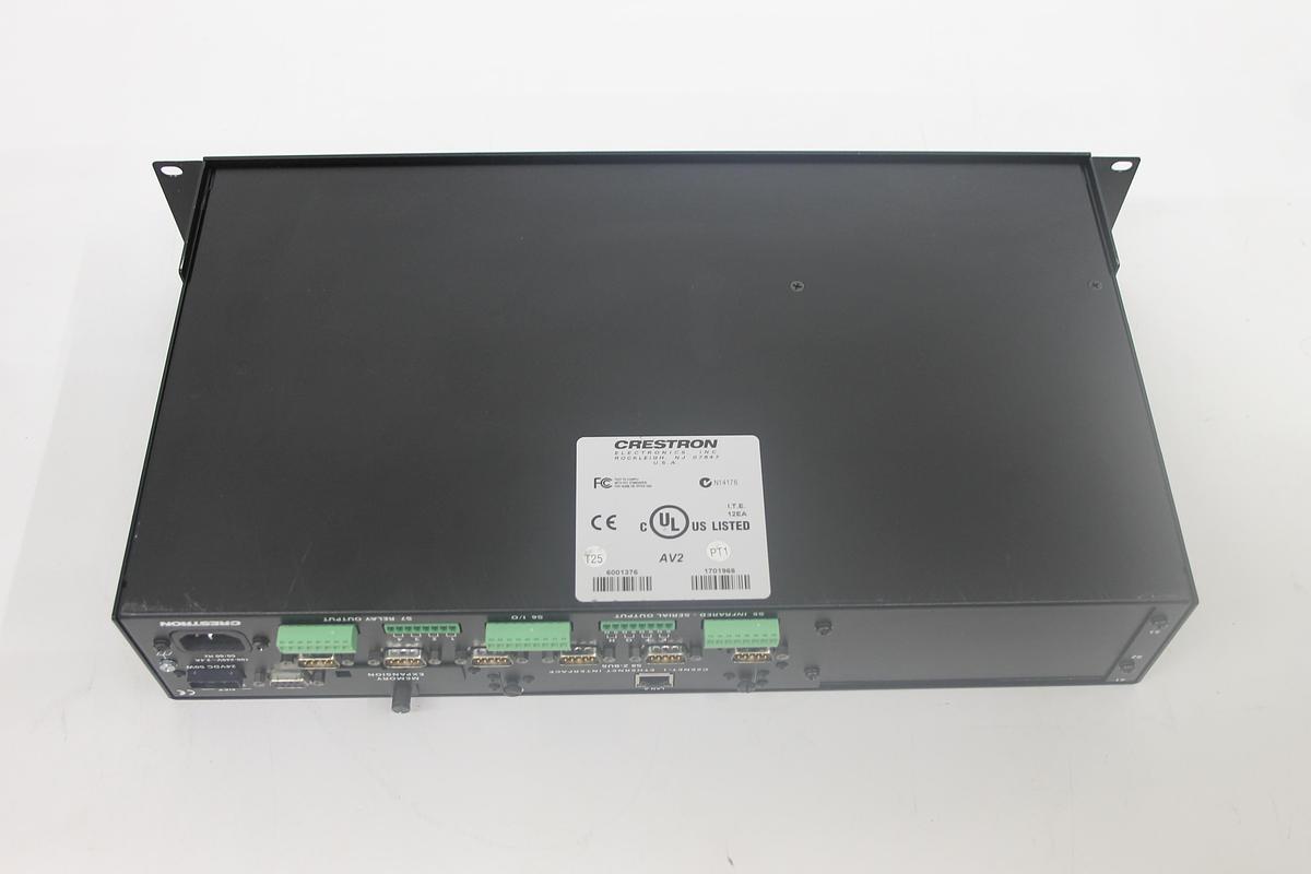 Used Crestron AV2 Audio Video Control Processor W/ C2ENET-1 Card